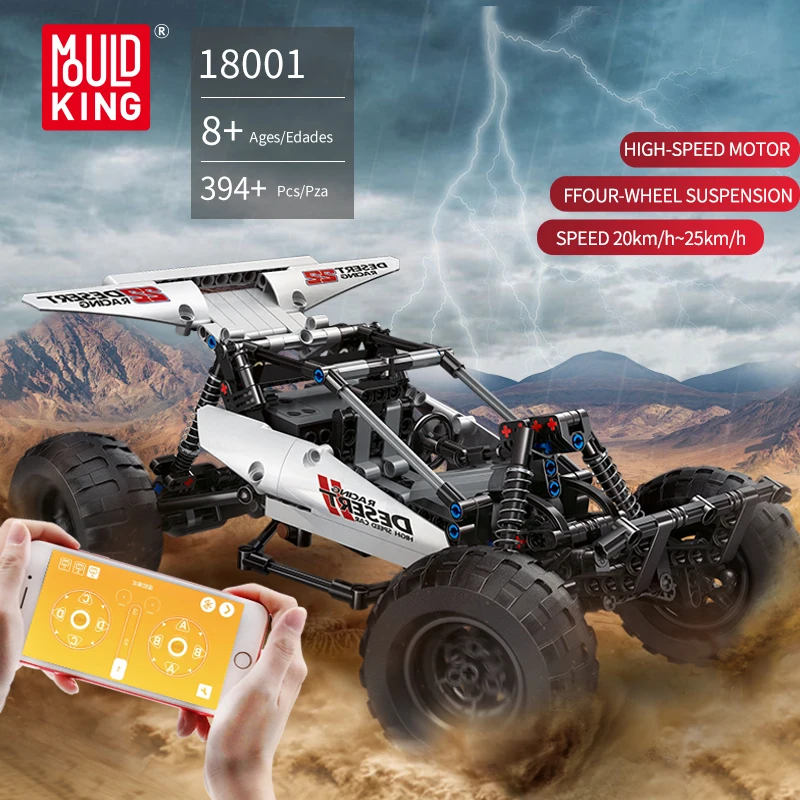 MOC RC Car Desert Off Road Vehicle Building Block Model Collect Children DIY Toy Birthday Christmas Gift Original Box Optional
MOC RC Car Desert Off Road Vehicle Building Block Model Collect Children DIY Toy Birthday Christmas Gift Original Box Optional