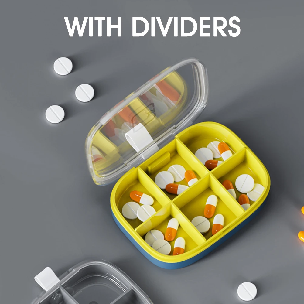 Creative Mini Care 7 Slot Pill Medicine Vitamin Storage Box Organizer Cover Portable Pill Case Weekly Rotating Drug Small Box
Creative Mini Care 7 Slot Pill Medicine Vitamin Storage Box Organizer Cover Portable Pill Case Weekly Rotating Drug Small Box