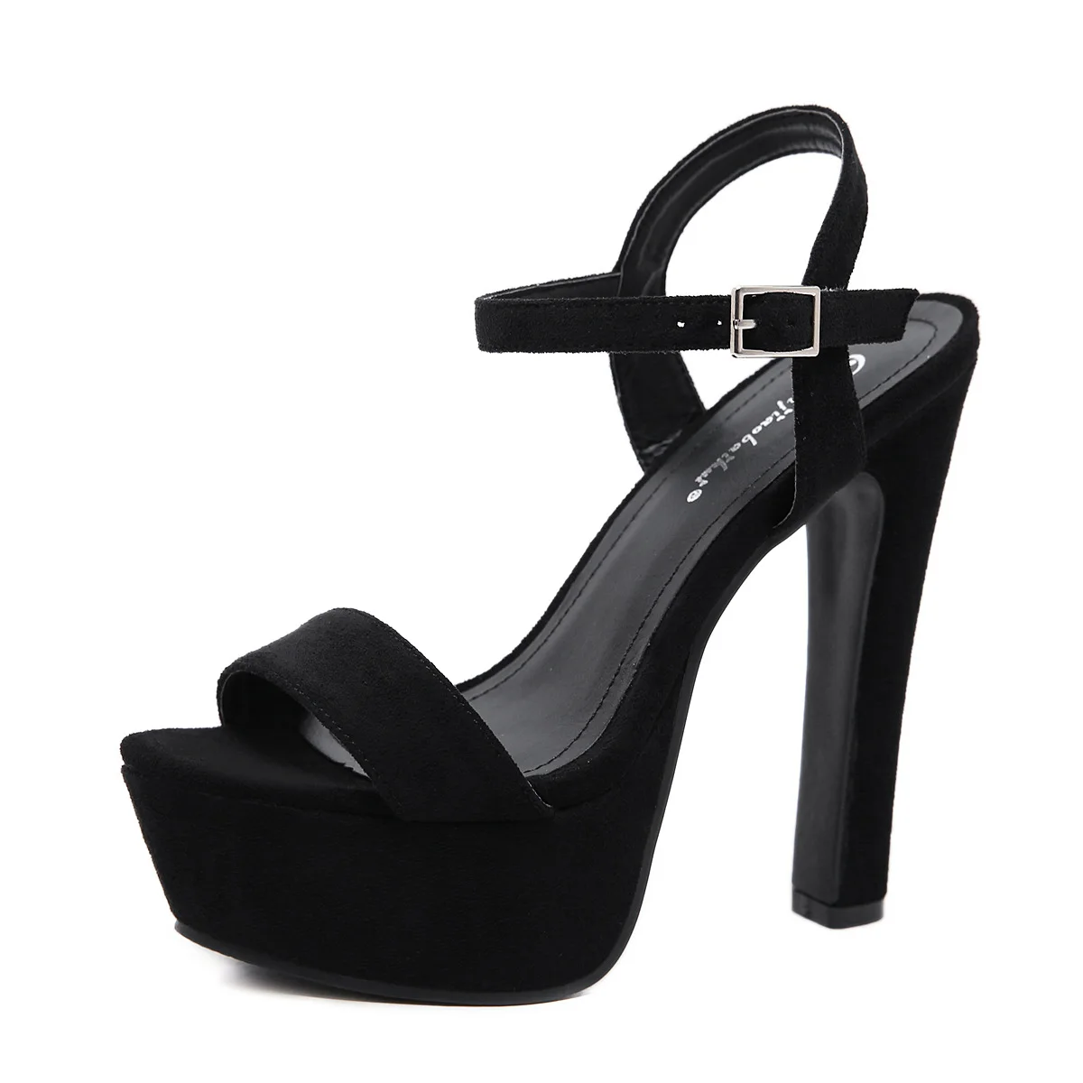 new Korean high heeled shoes summer sexy super high heeled waterproof platform thick heeled one line buckle sandals
new Korean high heeled shoes summer sexy super high heeled waterproof platform thick heeled one line buckle sandals
