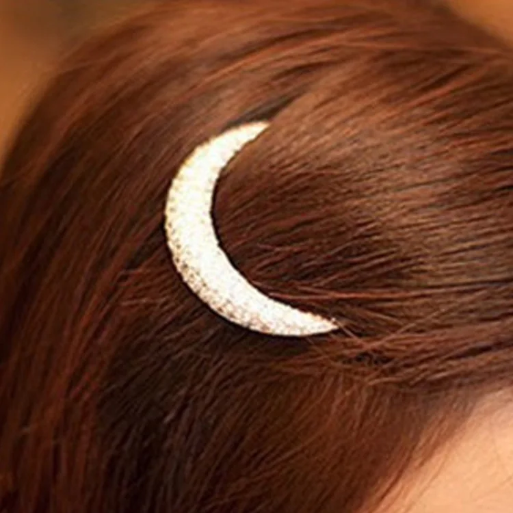 Jewelry women's super popular diamond moon hairpin popular full diamond headdress hairpin side clip banger
Jewelry women's super popular diamond moon hairpin popular full diamond headdress hairpin side clip banger