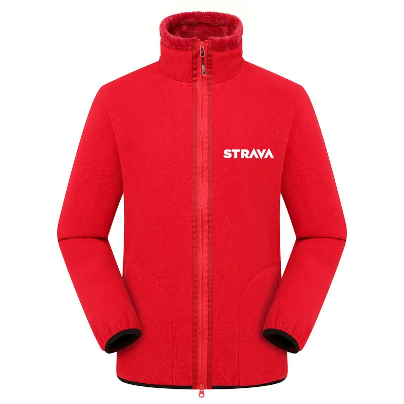 Strava Men Winter Riding Jacket Outdoors Grab Fleece Thick Windproof Warm Cardigan Double Fleece Cycling Jersey Clothing Coats
Strava Men Winter Riding Jacket Outdoors Grab Fleece Thick Windproof Warm Cardigan Double Fleece Cycling Jersey Clothing Coats