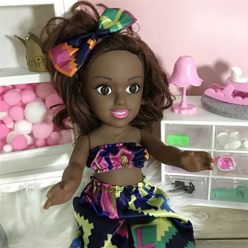 35CM 14Inch Black Reborn Doll Surprise Realistic vinyl African Newborn Toys Children Friends Doll Pop Baby for Kids Girl Gifts
35CM 14Inch Black Reborn Doll Surprise Realistic vinyl African Newborn Toys Children Friends Doll Pop Baby for Kids Girl Gifts