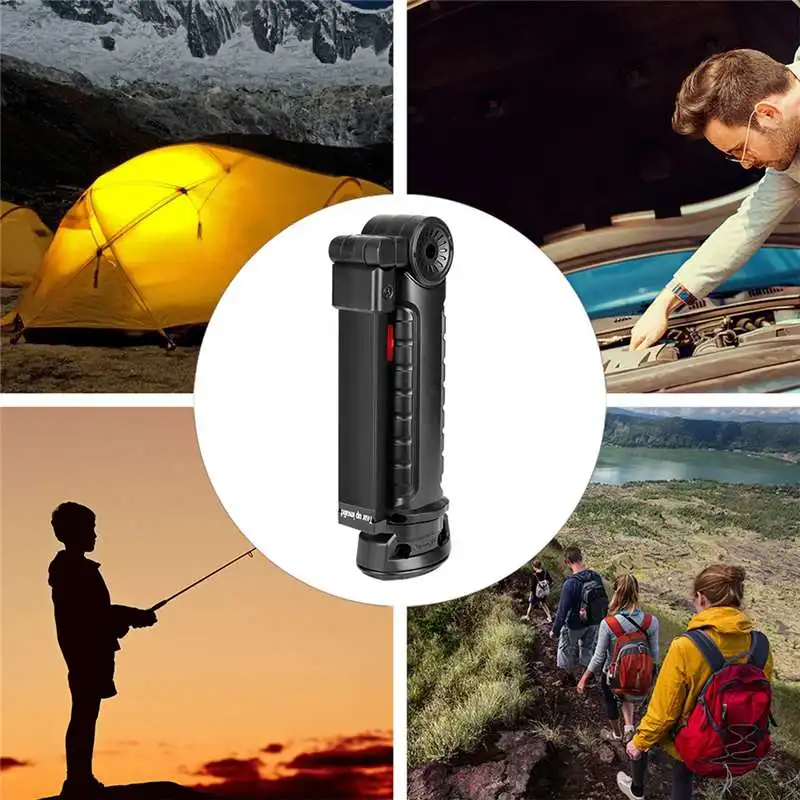 XANES Portable 5 Mode LED COB Inspection Work Light Battery Powered Magnet Foldable Camping Flashlight Torch Lamp Dimmable
XANES Portable 5 Mode LED COB Inspection Work Light Battery Powered Magnet Foldable Camping Flashlight Torch Lamp Dimmable