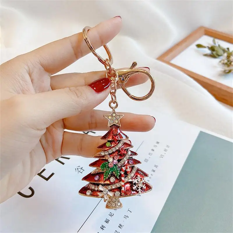 Christmas Creative Metal Xmas Tree Sparkle Keychain Keyring Girl Bag Pendant Accessories Lovers Holiday Gifts
Christmas Creative Metal Xmas Tree Sparkle Keychain Keyring Girl Bag Pendant Accessories Lovers Holiday Gifts