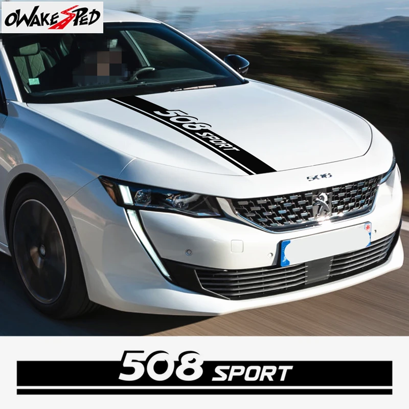 Наклейка на капот автомобиля, в полоску, гоночный Спорт, для Peugeot 508, аксессуары для кузова автомобиля, декоративная наклейка на двигатель, ви...
Наклейка на капот автомобиля, в полоску, гоночный Спорт, для Peugeot 508, аксессуары для кузова автомобиля, декоративная наклейка на двигатель, ви...
