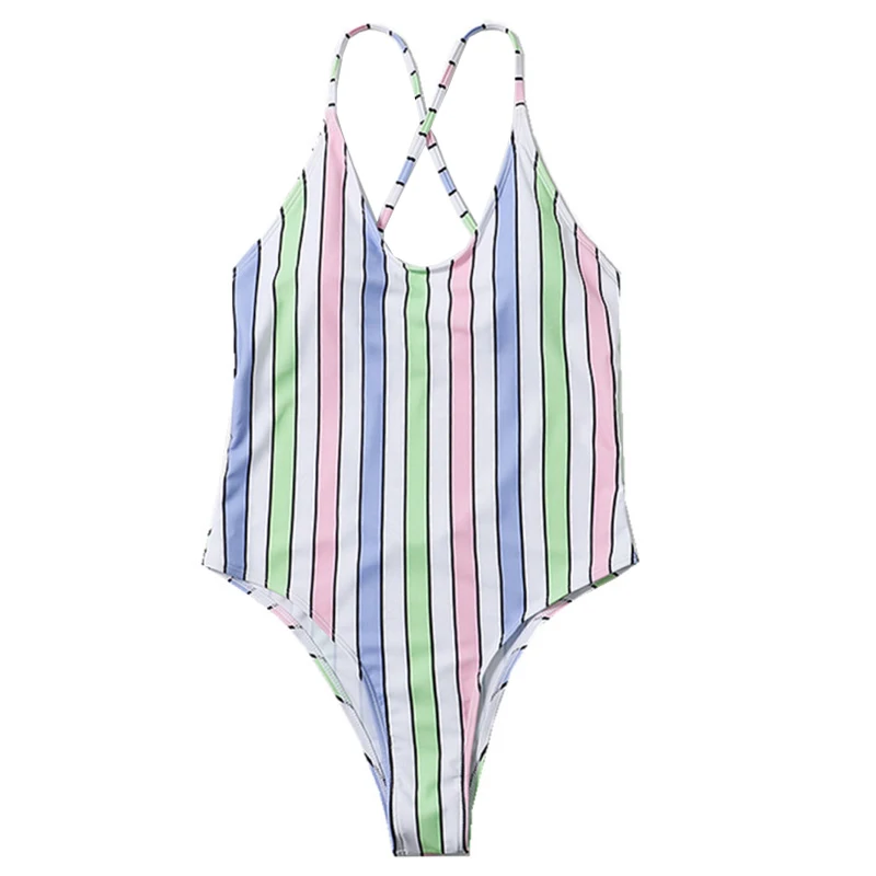 Quanss Striped One Piece Swimwear Women Sexy Swimsuit BeachWear Bodysuit Monokini Bathing Suit 2021 Female Swimming Bikinis
Quanss Striped One Piece Swimwear Women Sexy Swimsuit BeachWear Bodysuit Monokini Bathing Suit 2021 Female Swimming Bikinis