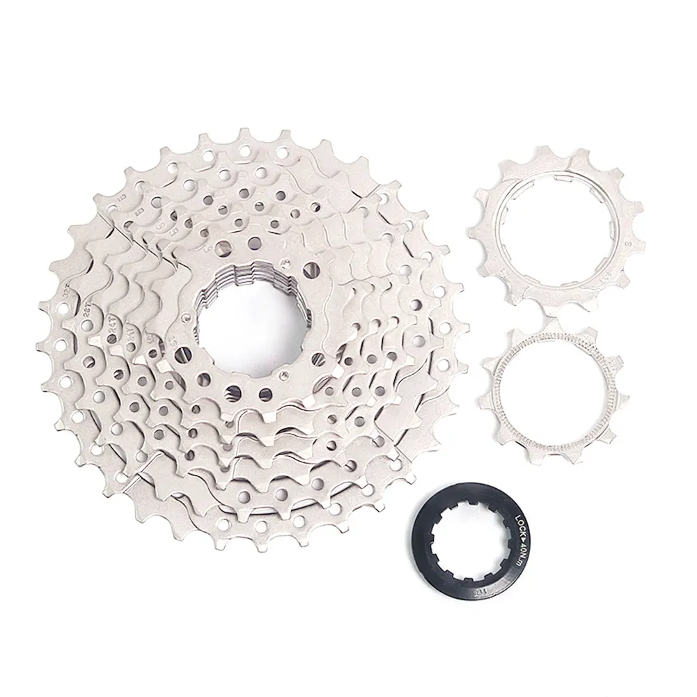 11-32T Cassette Freewheel 8 Speed Steel Sprocket Spare Parts for MTB Road Bike
11-32T Cassette Freewheel 8 Speed Steel Sprocket Spare Parts for MTB Road Bike