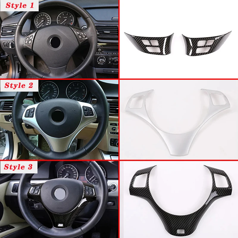 Carbon Fiber Style Car Steering Wheel Decoration Cover Trim Frame Sticker For BMW 1 Series E87 3 Series E90 E92 Auto Accessories
Carbon Fiber Style Car Steering Wheel Decoration Cover Trim Frame Sticker For BMW 1 Series E87 3 Series E90 E92 Auto Accessories