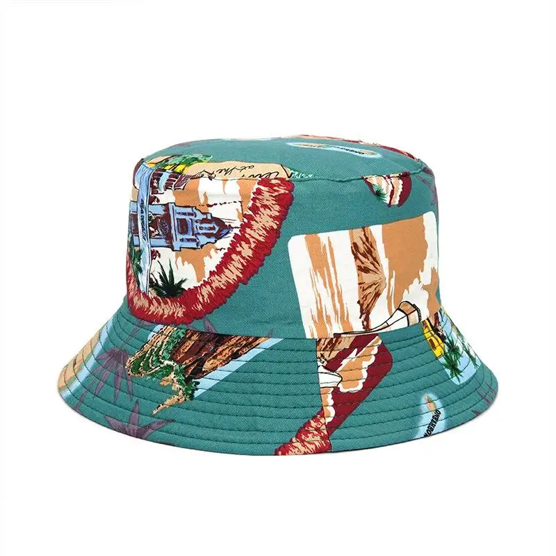 Spring Cotton Print Bucket Hat Fisherman Hat Outdoor Travel Hat Sun Cap for Men and Women 392
Spring Cotton Print Bucket Hat Fisherman Hat Outdoor Travel Hat Sun Cap for Men and Women 392