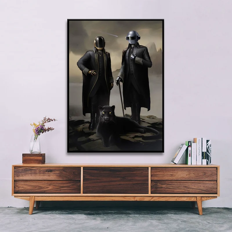 Daft Punk Canvas Fabric Poster And hd Print Wall Art Picture Painting Home Decor frame artwork for gift
Daft Punk Canvas Fabric Poster And hd Print Wall Art Picture Painting Home Decor frame artwork for gift