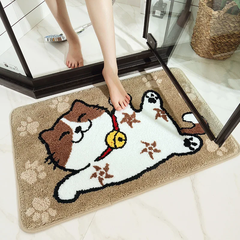 Entrance Rug Pad Kid Mat Cartoon Flocking Household Doormat Floor Mat Rugs Plush Carpet Bathroom Kitchen Absorbent Non-slip Mat
Entrance Rug Pad Kid Mat Cartoon Flocking Household Doormat Floor Mat Rugs Plush Carpet Bathroom Kitchen Absorbent Non-slip Mat