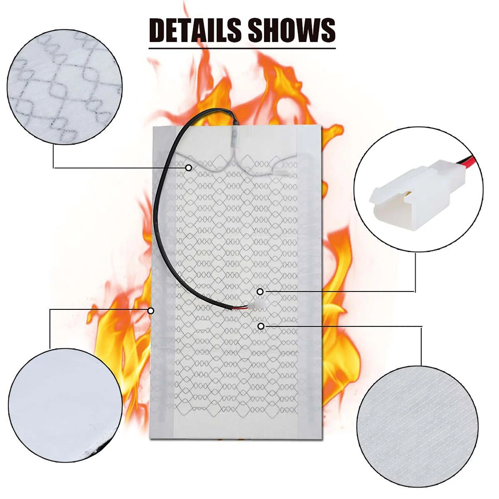 2/4Pcs 12V Universal Car Heated Seat Covers Auto Car Seat Heating Pad 6-speed knob temp adjustment Winter Warmer Heating Mat
2/4Pcs 12V Universal Car Heated Seat Covers Auto Car Seat Heating Pad 6-speed knob temp adjustment Winter Warmer Heating Mat