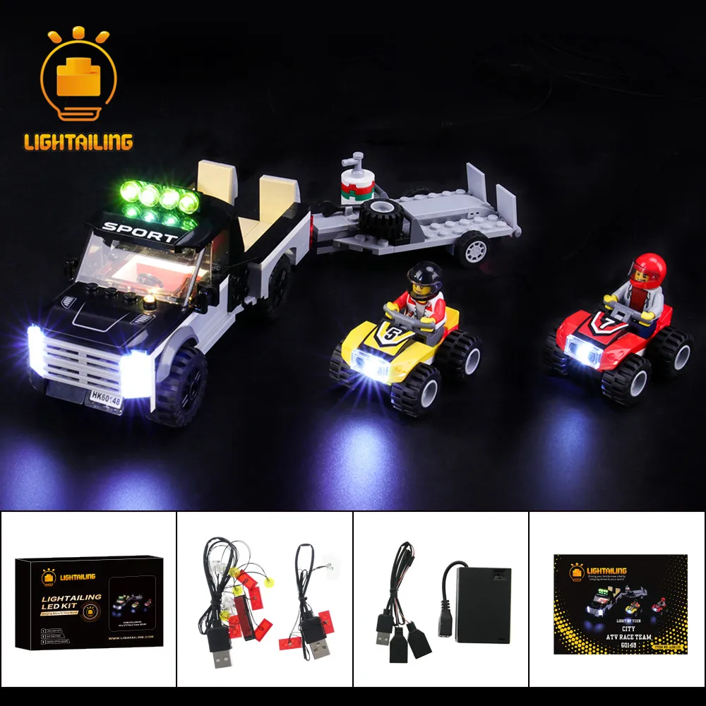 Комплект со светодиодной подсветкой для 60148 городских серий, набор оссветильник ительных приборов для гоночной команды ATV (модель в комплек... 
Комплект со светодиодной подсветкой для 60148 городских серий, набор оссветильник ительных приборов для гоночной команды ATV (модель в комплек...