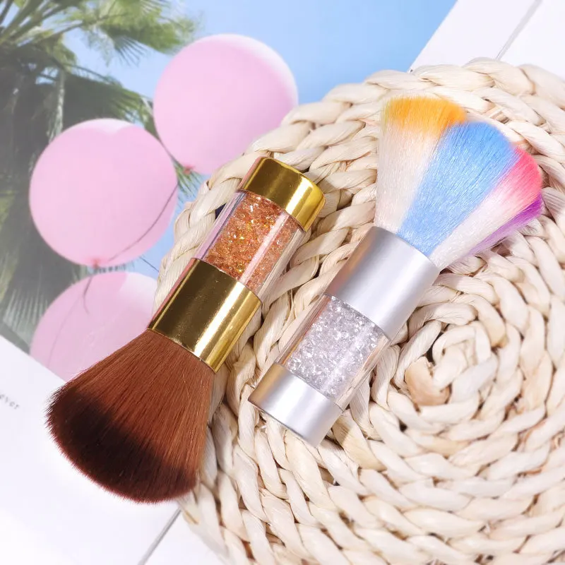 1Pc Fashion Dust Brush Nail Luxury Color Shine Makeup Brushes With Rhinestone on Handle For Soft Small Angle Clean Brush Tools
1Pc Fashion Dust Brush Nail Luxury Color Shine Makeup Brushes With Rhinestone on Handle For Soft Small Angle Clean Brush Tools