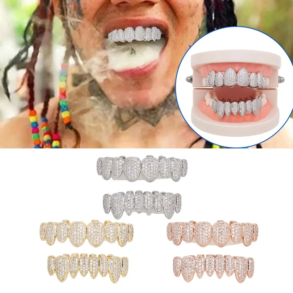Won't Change Color Healthy Safe Fashionable Luxury Teeth Set Hip Hop Prop Grillz Silicone Teeth Decoration Halloween Party Gift
Won't Change Color Healthy Safe Fashionable Luxury Teeth Set Hip Hop Prop Grillz Silicone Teeth Decoration Halloween Party Gift