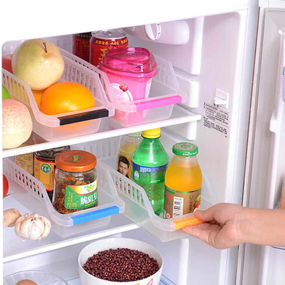 Protable Kitchen Fridge Pace Saver Organizer Refrigerator Storage Holder Drawer Container Tools
Protable Kitchen Fridge Pace Saver Organizer Refrigerator Storage Holder Drawer Container Tools