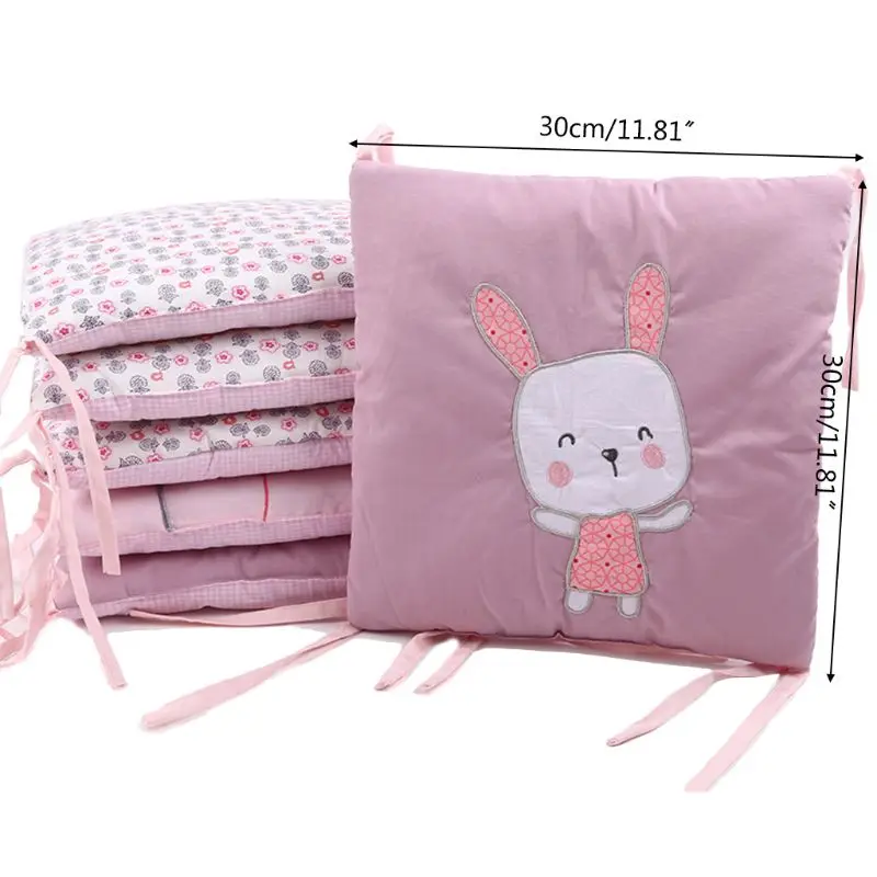 30x30cm Baby Bumper Crib Breathable Cotton Liner Pillow Infant Cradle Pad Lovely Rabbit Cat Newborn Cot Sleep Protector
30x30cm Baby Bumper Crib Breathable Cotton Liner Pillow Infant Cradle Pad Lovely Rabbit Cat Newborn Cot Sleep Protector