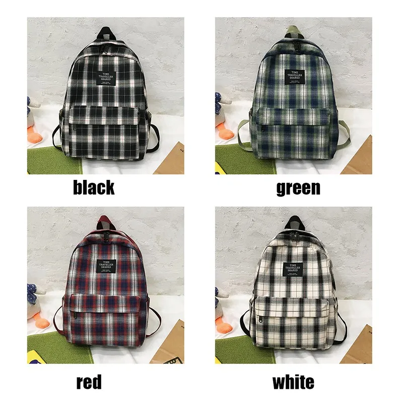Fashion Girl College School Bag Casual New Simple Women Backpack Striped Book Packbags for Teenage Travel Shoulder Bag Rucksack
Fashion Girl College School Bag Casual New Simple Women Backpack Striped Book Packbags for Teenage Travel Shoulder Bag Rucksack