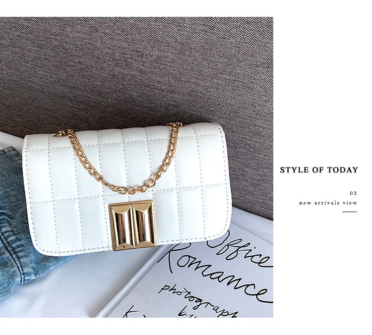 2020 New Fashion Contrast Color Single Shoulder Messenger Bag Ladies Casual Small Square Bag Women's Shoulder Bag
2020 New Fashion Contrast Color Single Shoulder Messenger Bag Ladies Casual Small Square Bag Women's Shoulder Bag