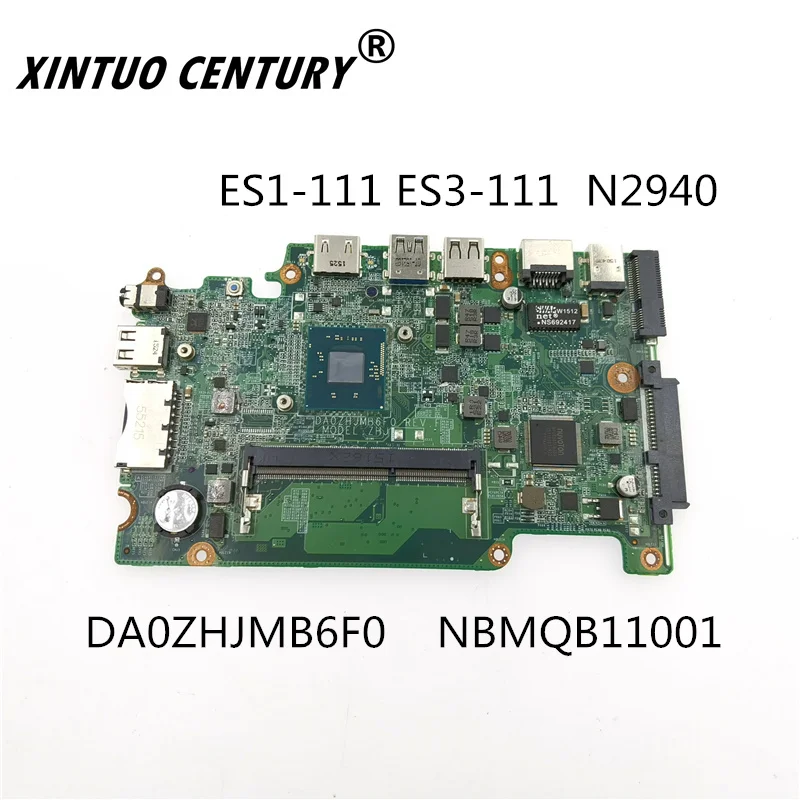 NBMQB11001 DA0ZHJMB6F0 для ACER aspire ES1-111 ES3-111 placa-материнская плата ddr3
NBMQB11001 DA0ZHJMB6F0 для ACER aspire ES1-111 ES3-111 placa-материнская плата ddr3
