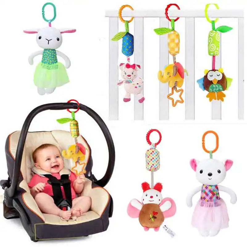 Cartoon Infant Baby Toys Bell Mobile Baby Plush Toy baby bed holder Wind Chimes Rattles Bell Toy Baby Crib Bed Hanging Bells Toy 
Cartoon Infant Baby Toys Bell Mobile Baby Plush Toy baby bed holder Wind Chimes Rattles Bell Toy Baby Crib Bed Hanging Bells Toy