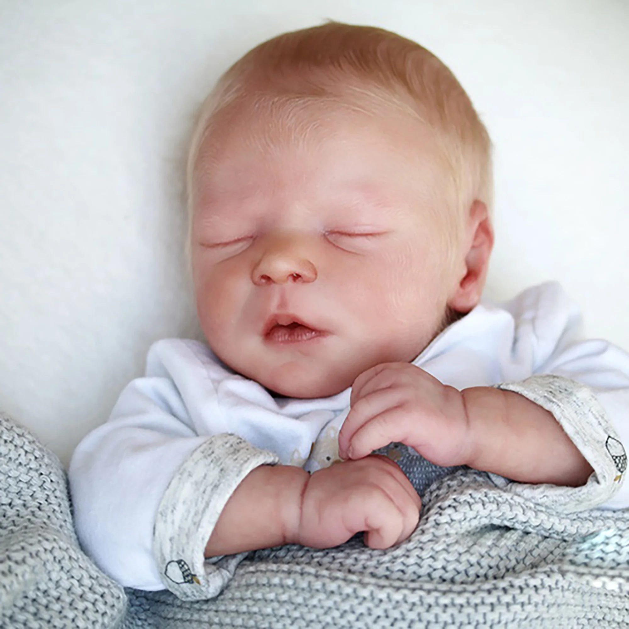 Reborn Doll Unfinished DIY Blank Doll Kits 18 Inch Vinyl parts premie Real Soft Touch Doll
Reborn Doll Unfinished DIY Blank Doll Kits 18 Inch Vinyl parts premie Real Soft Touch Doll