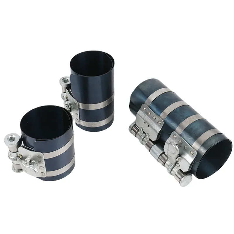 Piston Ring Compressor Tool 6 Inch, with Adjustable Safety Screws, Adjustment Range 60-195mm, Car Engine Piston Ring Compressor
Piston Ring Compressor Tool 6 Inch, with Adjustable Safety Screws, Adjustment Range 60-195mm, Car Engine Piston Ring Compressor