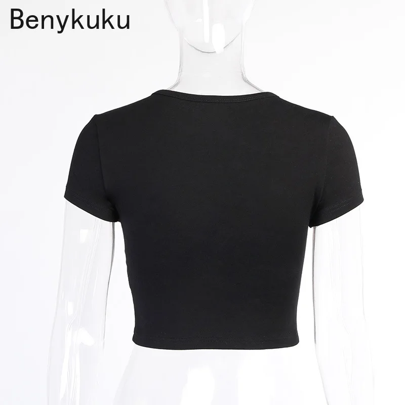 Women Summer Fashion Letter Print Crop Top Short Sleeve O Neck Slim Cotton Sexy Short Tops T Shirt Tees 2021 Female Clothing
Women Summer Fashion Letter Print Crop Top Short Sleeve O Neck Slim Cotton Sexy Short Tops T Shirt Tees 2021 Female Clothing