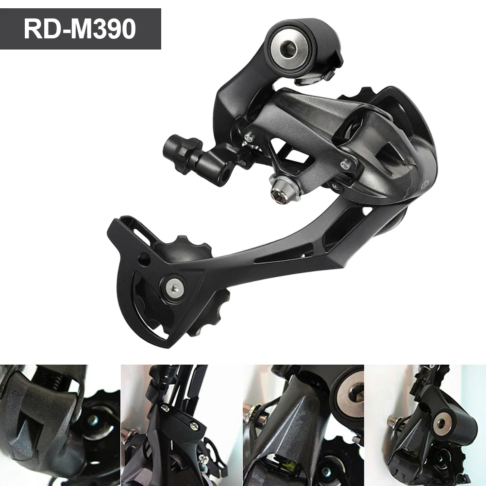 RD-M390 Rear Derailleur Bicycle Accessories 7 8 9 Speed MTB Bike bicycle Derailleur Parts Transmission Dropshipping
RD-M390 Rear Derailleur Bicycle Accessories 7 8 9 Speed MTB Bike bicycle Derailleur Parts Transmission Dropshipping