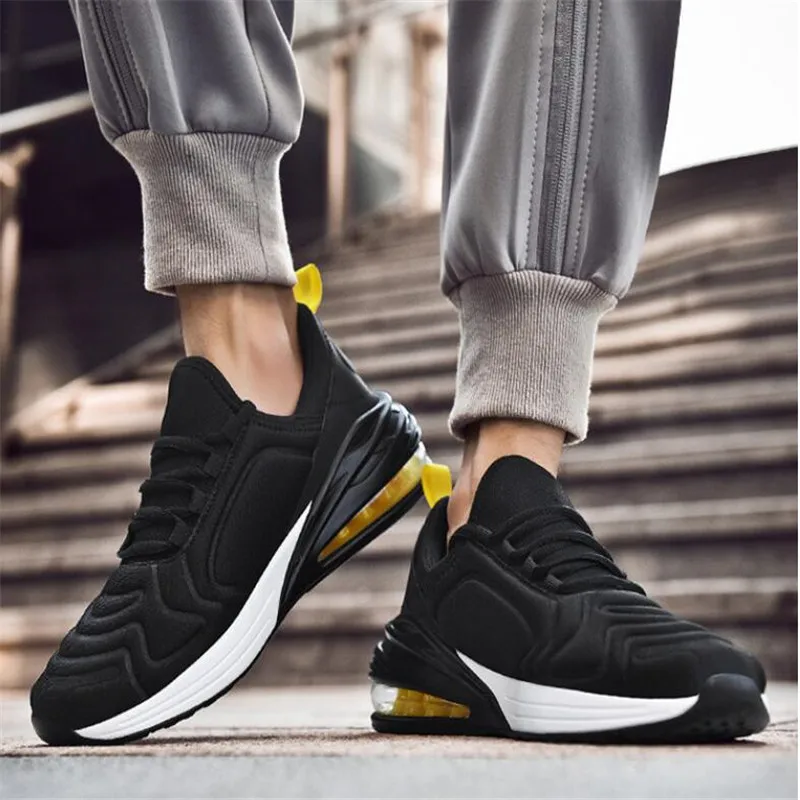 2020 Spring Men Sport Running Shoes Air Cushion Sneakers Men's Comfortable Black/ Red Trainers couples Jogging Athletic Shoes
2020 Spring Men Sport Running Shoes Air Cushion Sneakers Men's Comfortable Black/ Red Trainers couples Jogging Athletic Shoes