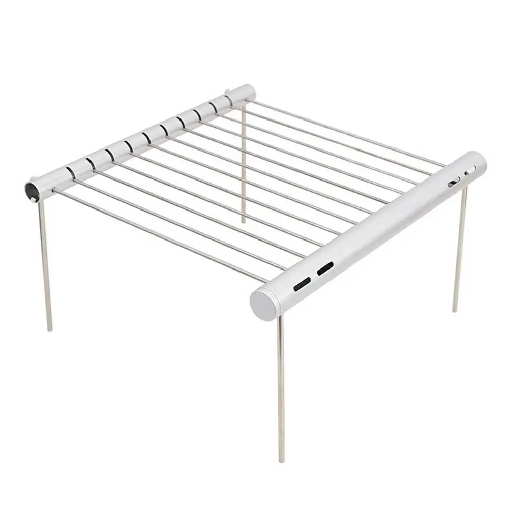 BBQ Rack Stainless Steel Barbecue Stand Portable Stove Grill Accessories Home Park Use Charcoal Assembly Bracket Tool
BBQ Rack Stainless Steel Barbecue Stand Portable Stove Grill Accessories Home Park Use Charcoal Assembly Bracket Tool
