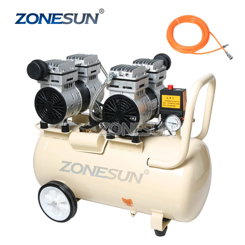 ZONESUN ZS-AC50L Pure Copper Piston Type Mute Oil-Free Air Compressor For Woodworking Paint Portable Air Pump
ZONESUN ZS-AC50L Pure Copper Piston Type Mute Oil-Free Air Compressor For Woodworking Paint Portable Air Pump