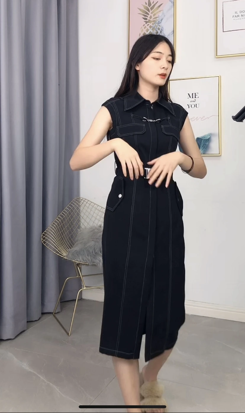 With Belt Women Elegant Party Dress Summer Casual Sleeveless Ladies Dress Vestidos 2021 Retro Dresses Femme Robe Longue SL069
With Belt Women Elegant Party Dress Summer Casual Sleeveless Ladies Dress Vestidos 2021 Retro Dresses Femme Robe Longue SL069