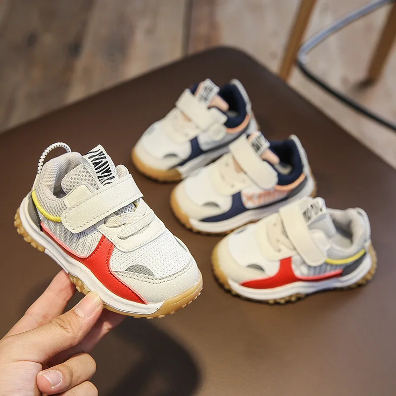 Baby Contrast Color Toddler Shoes Baby Soft Bottom Slip on Casual Shoes Breathable Comfortable Cute Children Mesh Shoes
Baby Contrast Color Toddler Shoes Baby Soft Bottom Slip on Casual Shoes Breathable Comfortable Cute Children Mesh Shoes