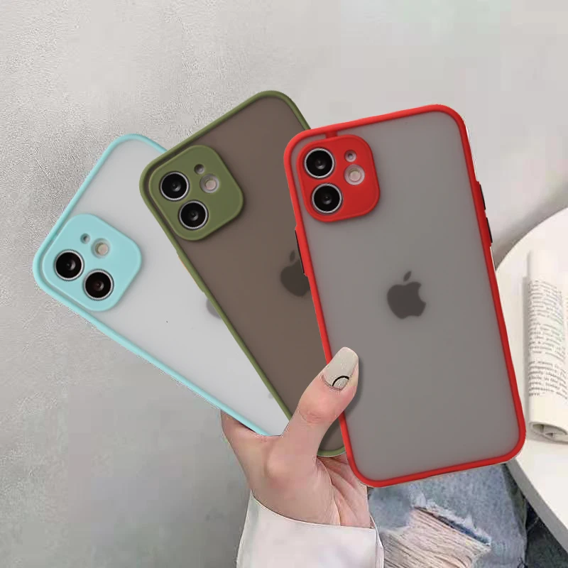 Phone Case for iPhone 12 11 Pro Max Mini Original Skin Feel Protective Cover 7 8 Plus XR X XS MAX Transparent Simple Case Cover
Phone Case for iPhone 12 11 Pro Max Mini Original Skin Feel Protective Cover 7 8 Plus XR X XS MAX Transparent Simple Case Cover