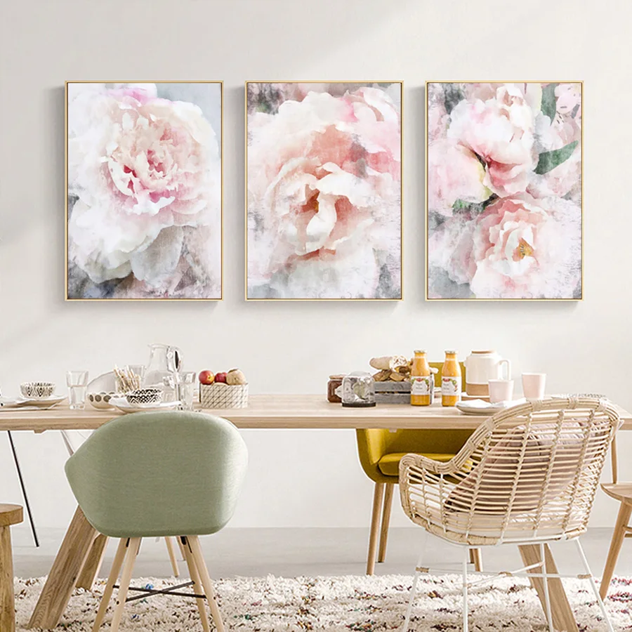 Hand Painted Floral Canvas Poster and Prints Abstract Pink Flower Wall Art Painting Modern Living Room Dining Decorative Picture
Hand Painted Floral Canvas Poster and Prints Abstract Pink Flower Wall Art Painting Modern Living Room Dining Decorative Picture