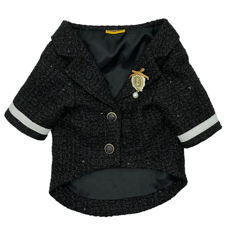 New Pet Black Blazer Stylish Clothing For Dogs Winter Summer Coat For Puppy Pet Thick Jacket Small Dog Clothes Suit For Cat Pug
New Pet Black Blazer Stylish Clothing For Dogs Winter Summer Coat For Puppy Pet Thick Jacket Small Dog Clothes Suit For Cat Pug