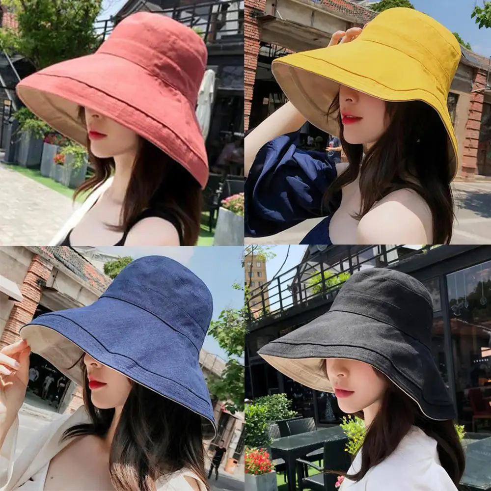 2021 Summer Women Hat Flat Cotton Sun Hat Bucket Hat For Women Travel Japanese Foldable Solid Color Female Simple Fisherman Hat
2021 Summer Women Hat Flat Cotton Sun Hat Bucket Hat For Women Travel Japanese Foldable Solid Color Female Simple Fisherman Hat