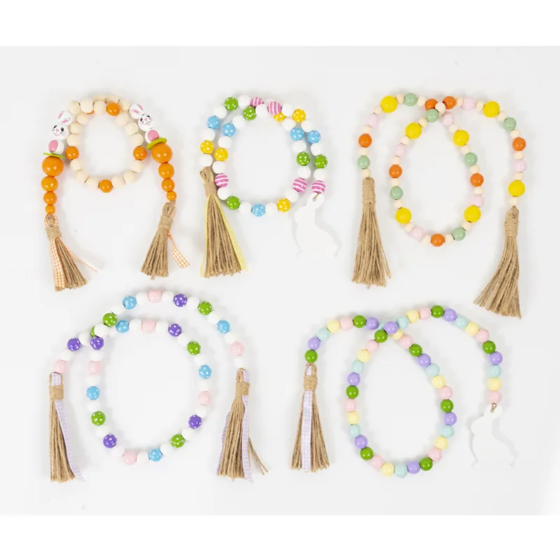 2022 Brand New Easter Wooden Beaded Tassel Beaded DIY Custom Home Holiday Party Decorations Kids Toy Bracelet Accessories
2022 Brand New Easter Wooden Beaded Tassel Beaded DIY Custom Home Holiday Party Decorations Kids Toy Bracelet Accessories