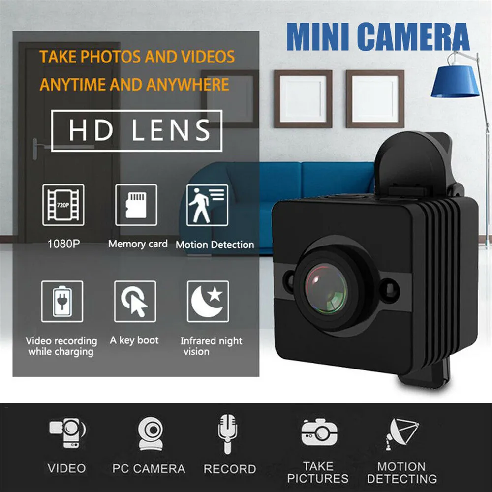mini HD Outdoor Sport Camera Night Vision Home Security Secret Micro Camera Waterproof Shell Diving camera CMOS Sensor Recorder
mini HD Outdoor Sport Camera Night Vision Home Security Secret Micro Camera Waterproof Shell Diving camera CMOS Sensor Recorder
