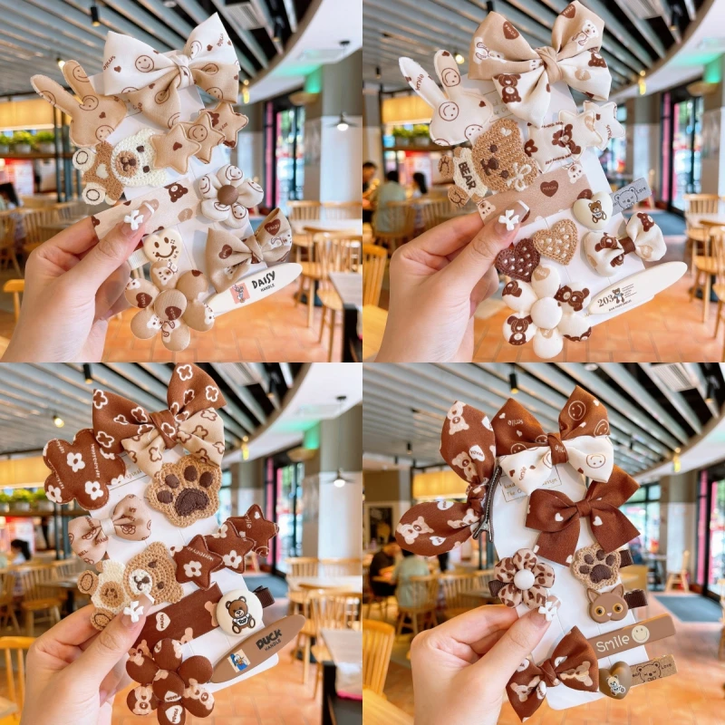 Children's headdress set Hairpin Lovely princess hair accessories Cartoon pattern Bow hairpin Wrapped cloth hairpin gifts party
Children's headdress set Hairpin Lovely princess hair accessories Cartoon pattern Bow hairpin Wrapped cloth hairpin gifts party