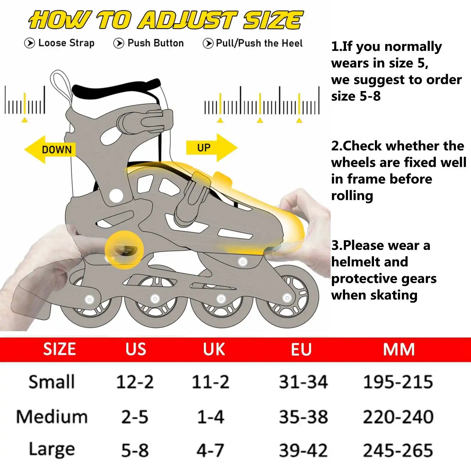 PVC Inline Speed Skates Shoes Hockey Roller Skates Sneakers Rollers Roller Skates For Adults Inline Adjustable Flashing Wheel
PVC Inline Speed Skates Shoes Hockey Roller Skates Sneakers Rollers Roller Skates For Adults Inline Adjustable Flashing Wheel