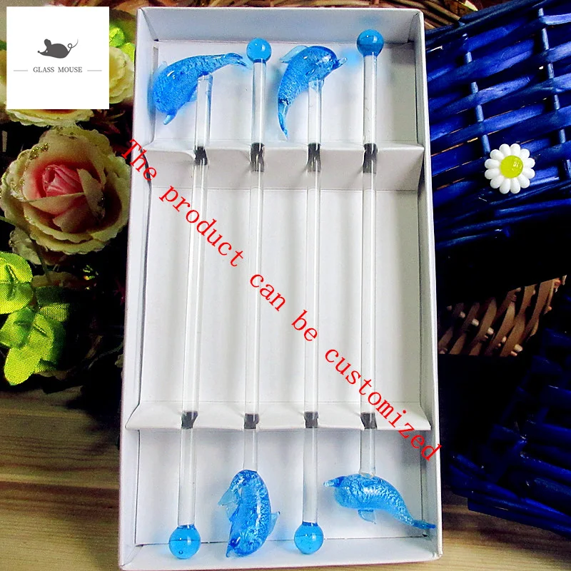 Silver foil Dolphin Figurine Cocktail Wine Glass Stirring Sticks Mixing Stirrer Picks Stir Rod Drink Muddlers Bar Swizzle Sticks
Silver foil Dolphin Figurine Cocktail Wine Glass Stirring Sticks Mixing Stirrer Picks Stir Rod Drink Muddlers Bar Swizzle Sticks