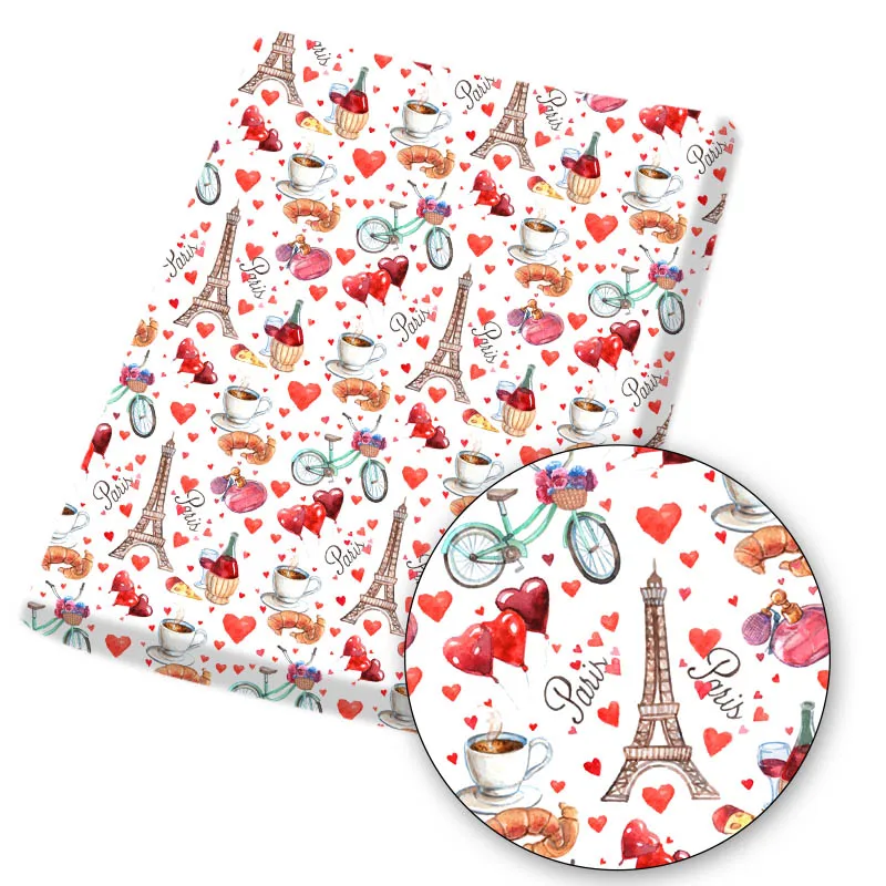 Valentine's Day Polyester Cotton Fabric Printed Cloth Sheets Dress Making DIY Crafts Supplies Handmade Mask Bag 45*150cm 1pc
Valentine's Day Polyester Cotton Fabric Printed Cloth Sheets Dress Making DIY Crafts Supplies Handmade Mask Bag 45*150cm 1pc