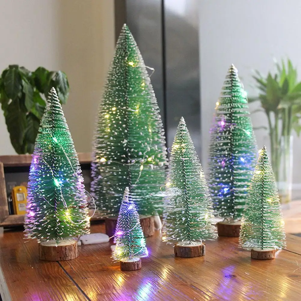 Christmas Decorations Christmas Table Decorations Green Mini Pine Tree LED Needles Lights With Hoarfrost Christmas Q7J4
Christmas Decorations Christmas Table Decorations Green Mini Pine Tree LED Needles Lights With Hoarfrost Christmas Q7J4