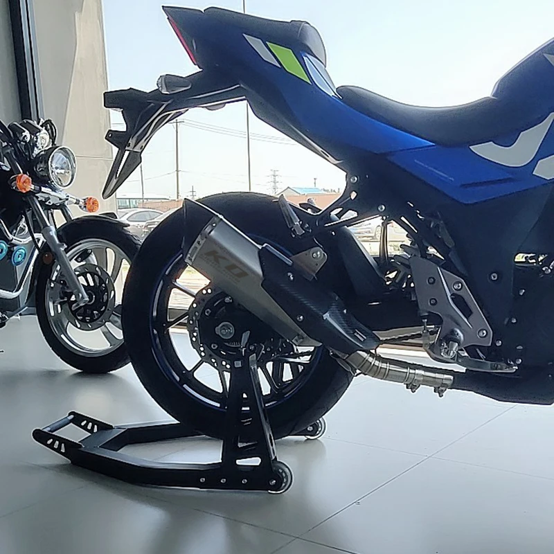 470mm Exhaust Vent Tip Tubes Stainless Steel Carbon Fiber Silencer System Silp on for 51mm Tail Muffler Pipe Removable DB Killer
470mm Exhaust Vent Tip Tubes Stainless Steel Carbon Fiber Silencer System Silp on for 51mm Tail Muffler Pipe Removable DB Killer