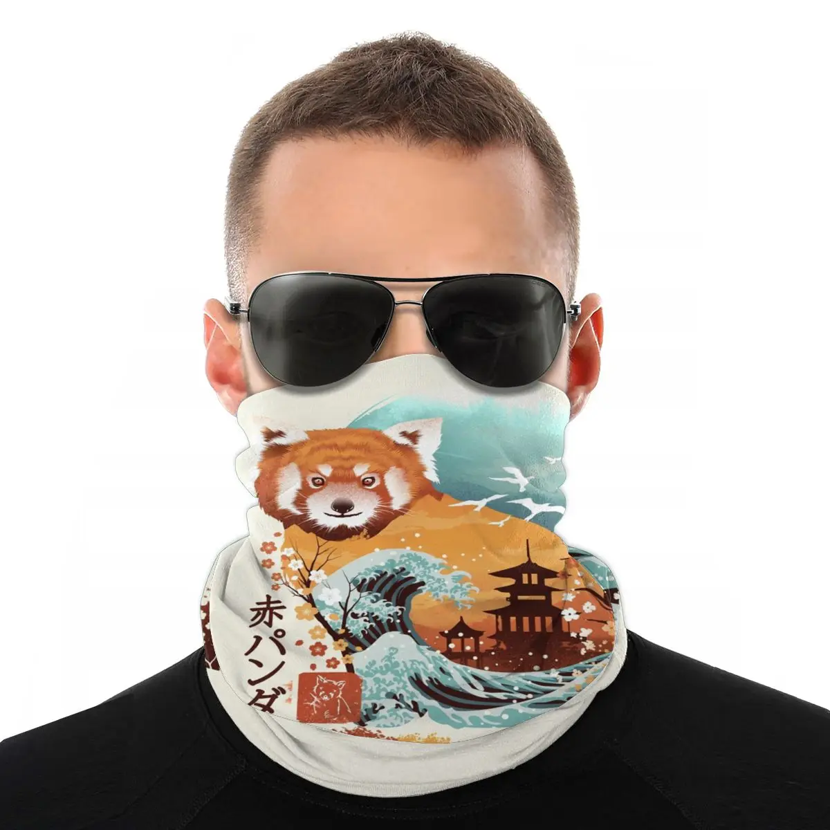 Ukiyo E Red Panda Scarves Half Face Mask Unisex Fashion Neck Warmer Balaclava Bandanas Multi-functional Headband Cycling Hiking
Ukiyo E Red Panda Scarves Half Face Mask Unisex Fashion Neck Warmer Balaclava Bandanas Multi-functional Headband Cycling Hiking