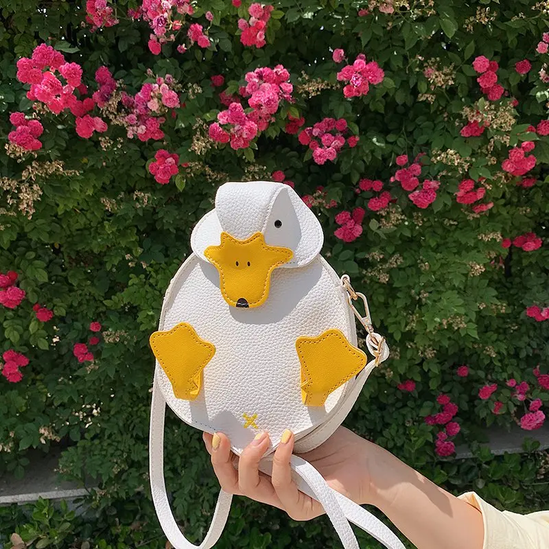 Cute Cartoon Duck Ladies Shoulder Bag Pu Leather Pouch Small Crossbody Bag for Women Messenger Bag Girls Purses and Handbags
Cute Cartoon Duck Ladies Shoulder Bag Pu Leather Pouch Small Crossbody Bag for Women Messenger Bag Girls Purses and Handbags