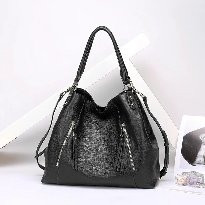 Real Cowhide Tote Bag 2022 Trendy Fashion Women's Bag High Quality One-Shoulder Messenger bag famous brand casual mother bag
Real Cowhide Tote Bag 2022 Trendy Fashion Women's Bag High Quality One-Shoulder Messenger bag famous brand casual mother bag