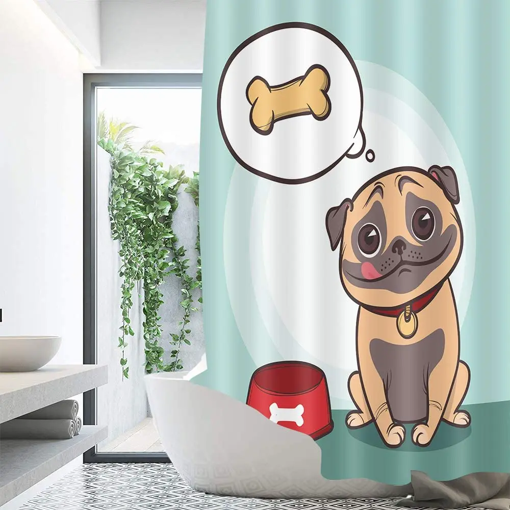 Занавеска для душа Bulldog, занавеска для ванной комнаты с зелеными мультяшными собаками, аксессуары для домашней душевой комнаты с крючками, з...
Занавеска для душа Bulldog, занавеска для ванной комнаты с зелеными мультяшными собаками, аксессуары для домашней душевой комнаты с крючками, з...